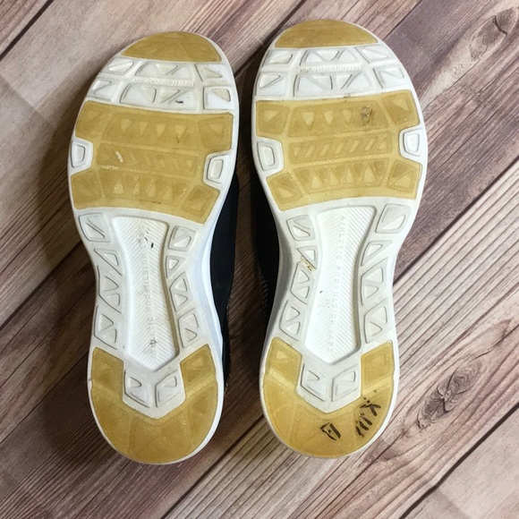 APL x Lululemon Techloom Bliss Sneakers in Black and Rose Gold Metallic - Picture 9 of 12